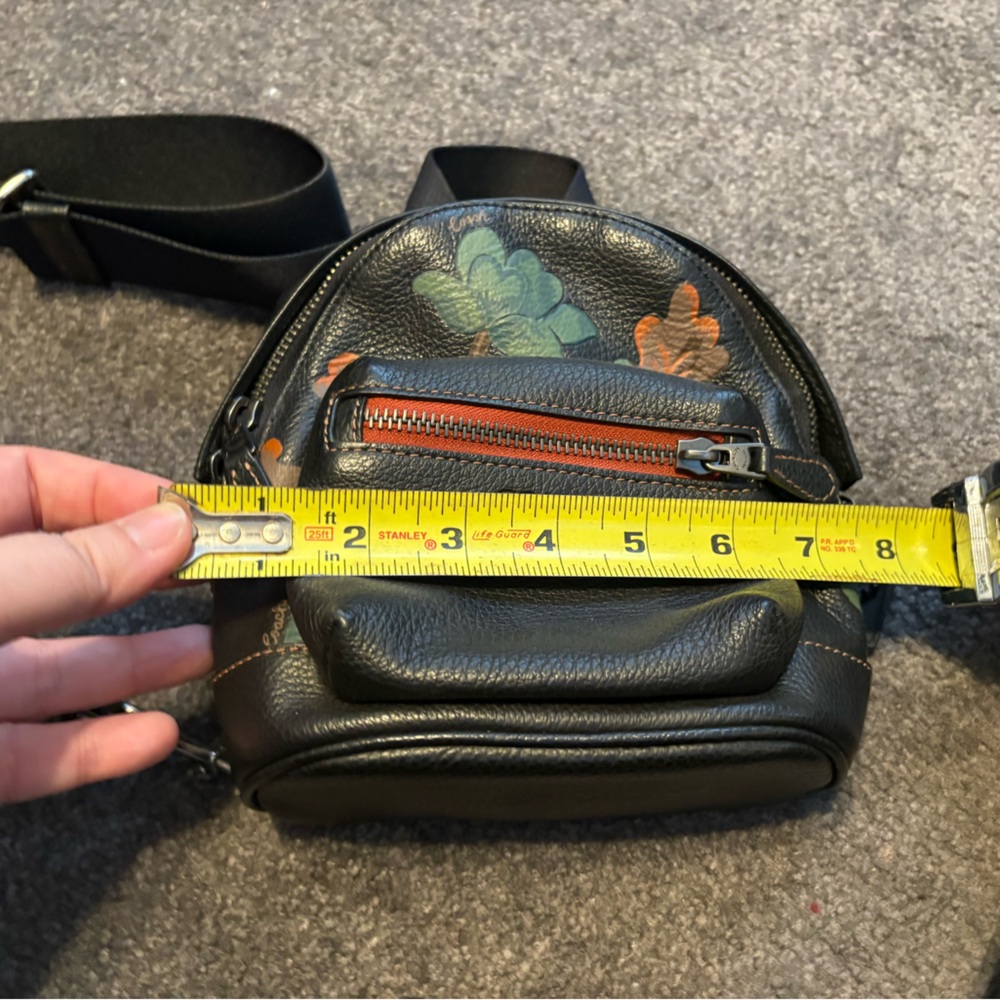 Coach Black Multi-Color Backpack - Picture 6 of 10